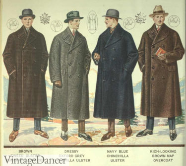 1918 mens ulster overcoats