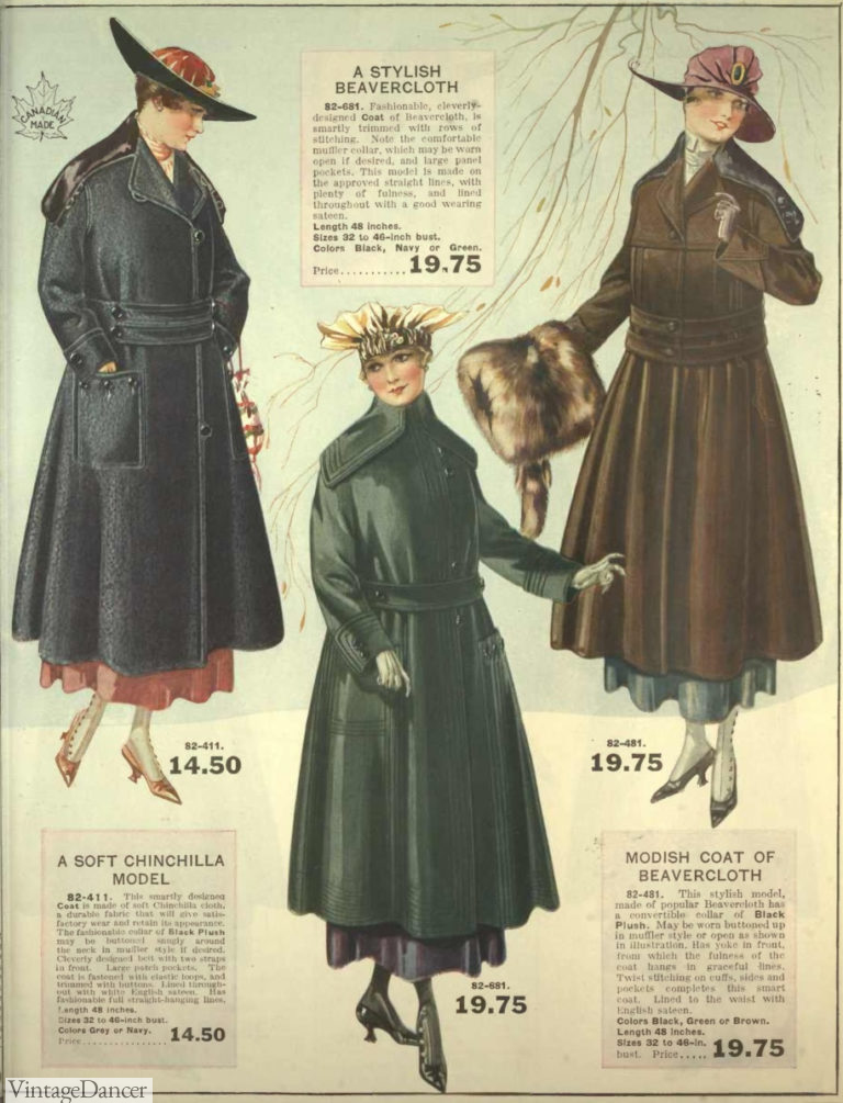 Fashion in 1918 - Women and Men During WWI