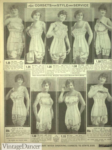 1918 Corsets, plus sizes