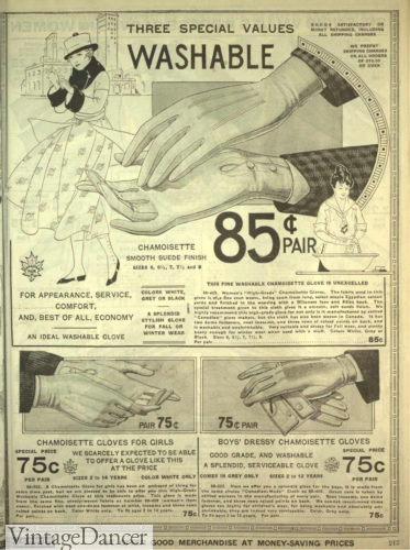 1918 gloves