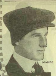 1918 golf cap with ear flaps