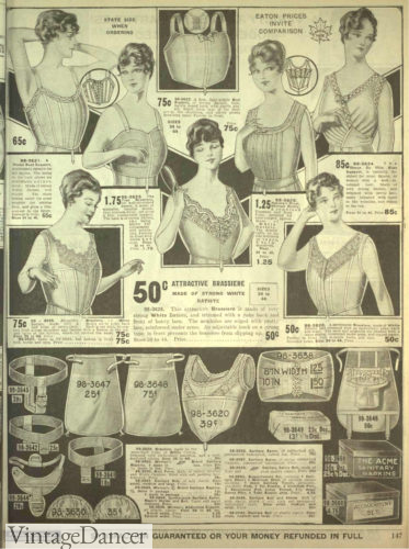 1918 Lingerie, bra, Sanitary supplies