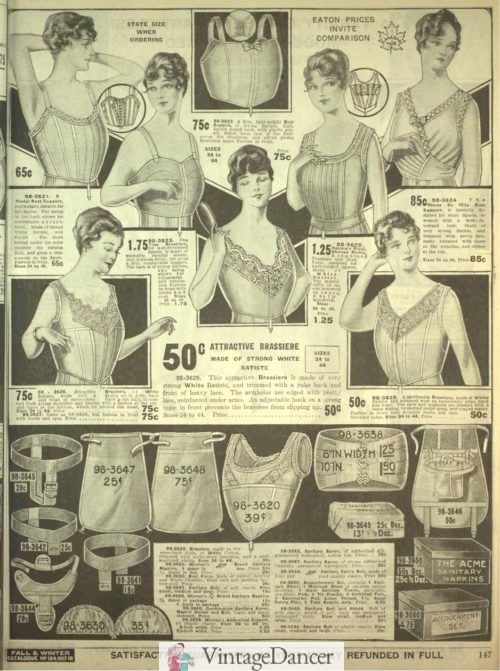 Edwardian Lingerie 19001910s