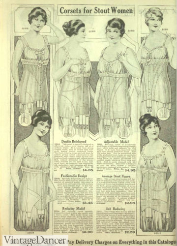 1918 corset for plus sizes