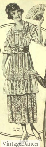 1918 lace dress