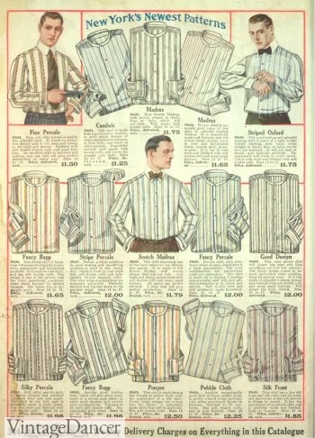 edwardian mens shirt