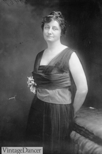1918 suffragette evening gown