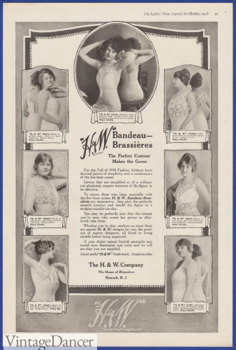1918 bra / brassiere lingerie