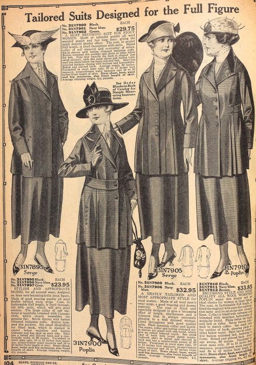 1910s Plus Size Fashion History