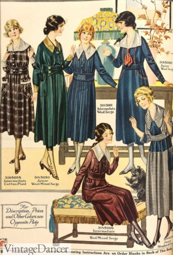 1918 winter dresses