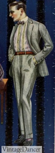 1919 grey palm beach cloth suit