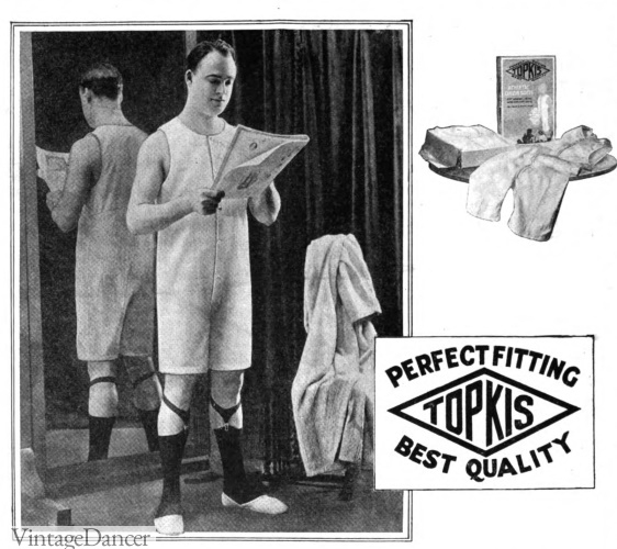 1920s Men's Underwear and Socks History