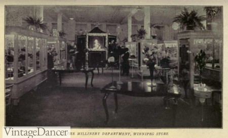 1919 Milinery shop