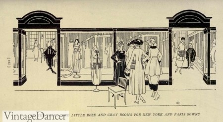 1919 Women's dress clothing department store