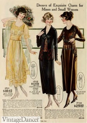 1919 evening gown