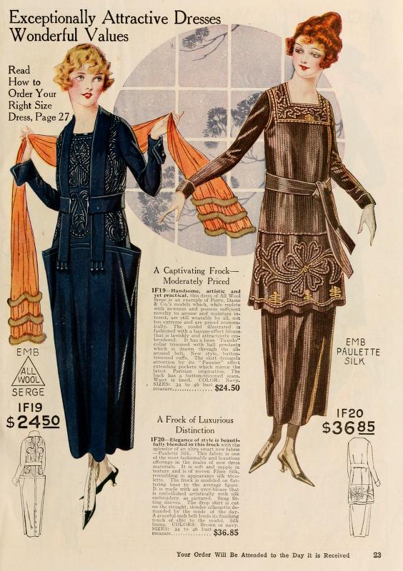 1919 fashion dresses