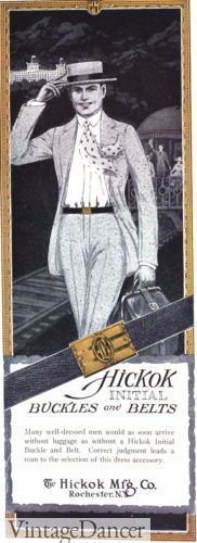 1919 men's belt with summer outfit