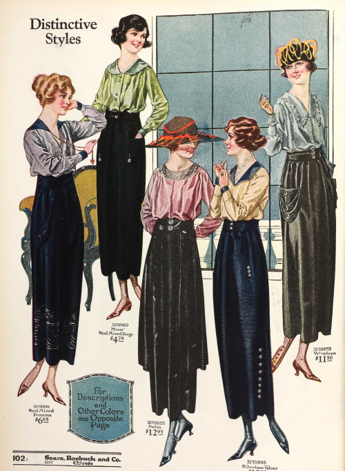 1910s Teen Girls' Fashions