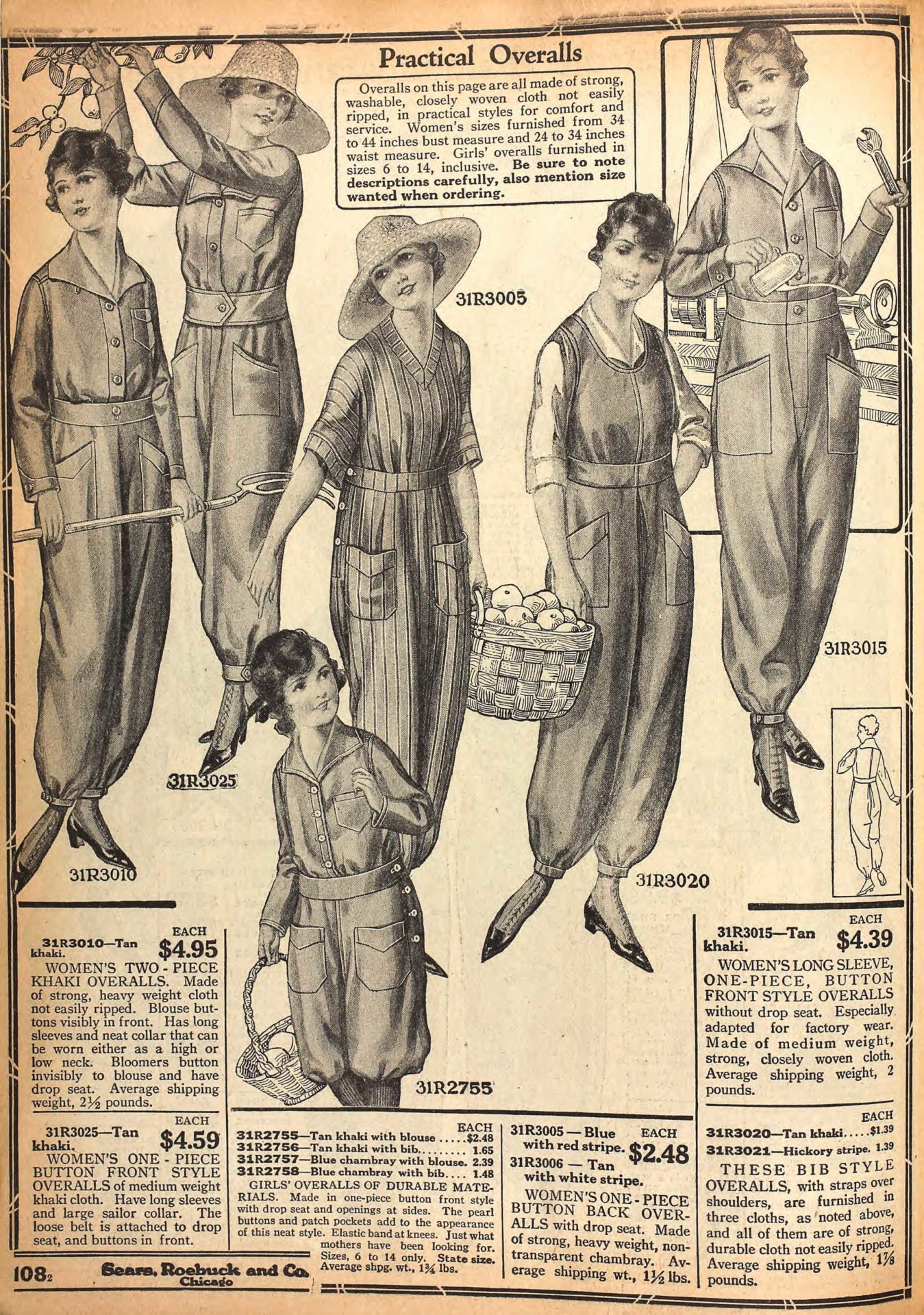 Vintage Overalls 1910s 1950s History & Shop Overalls