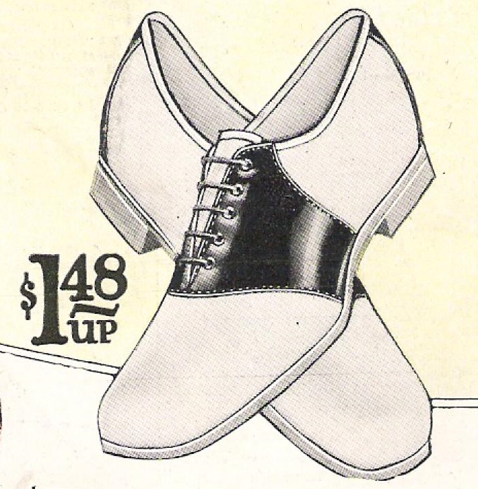 Saddle Shoes History- Women’s and Men’s
