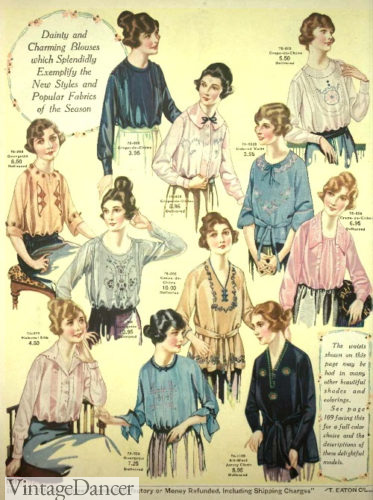 1920 fashion women tops blouses