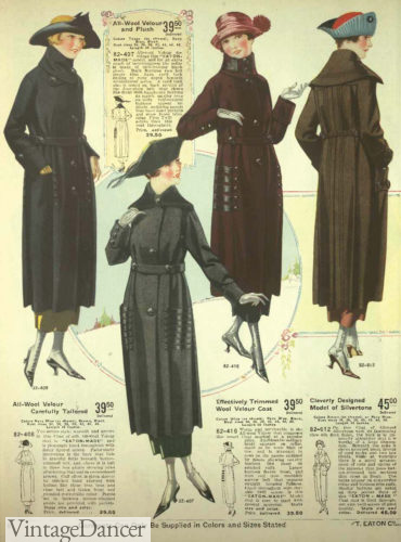 1920 Young women's coats
