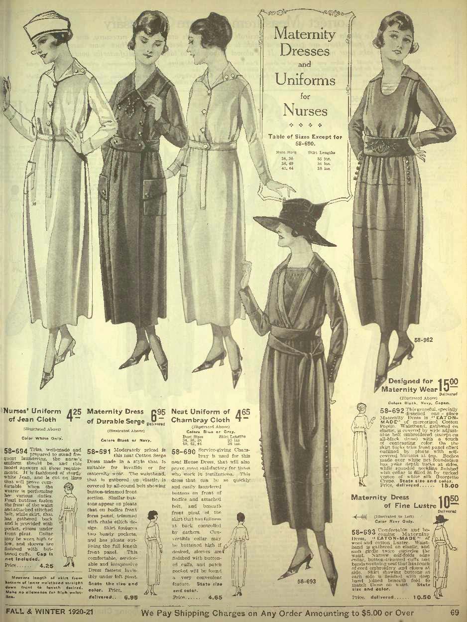 1920s maternity fashion