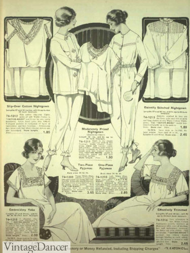 1920 pajamas women