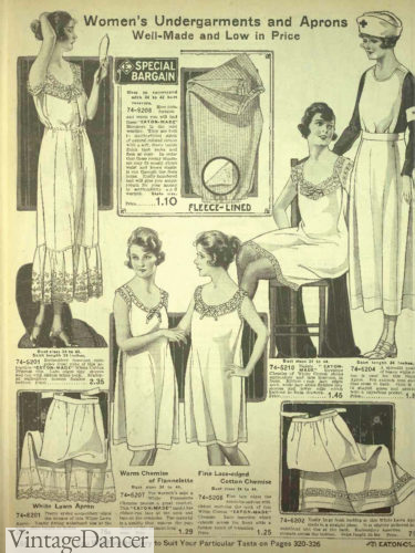 1920 Slips and petticoats