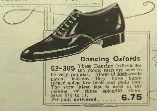 1921 dansschoenen voor heren's dance shoes