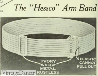1920 elastic arm bands