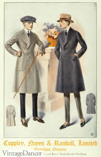1920 double breasted coats