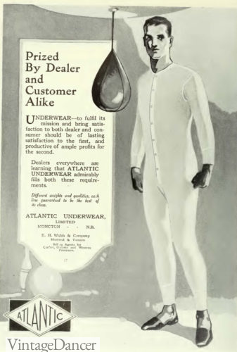 mens 1920 long underwear