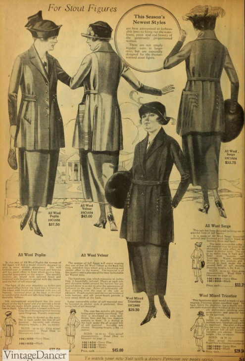 1920 Fashion Year Clothing for Women and Men