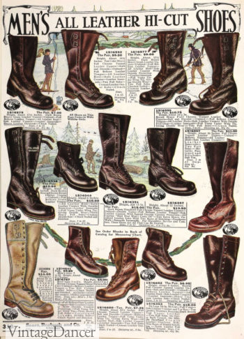 1920 mens work boots, workwear boots