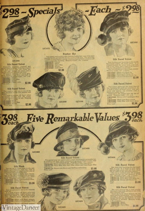 1920 Fashion Year Clothing for Women and Men