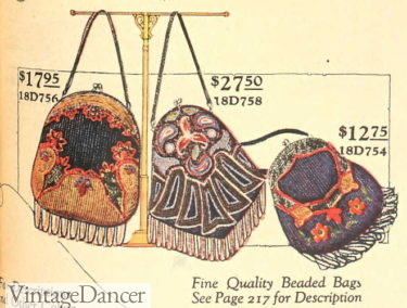 1920 beaded evening bags