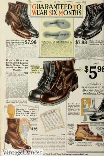 1920 work boots