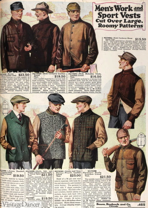 Men's 1920s Camping, Hiking, Hunting Clothes