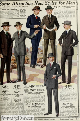 1920 Young men's suits