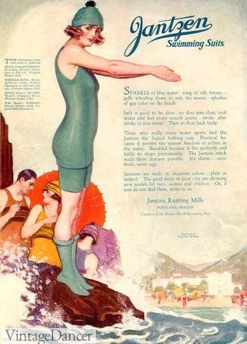 Jantzen swimsuits 1920s
