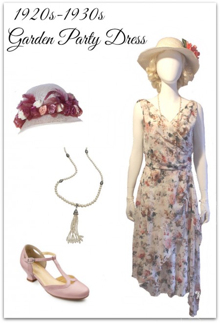 1930s Outfit Inspiration – Women’s Clothing Ideas Garden Party  AT vintagedancer.com