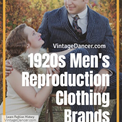 1920s Men’s Reproduction Clothing Brands