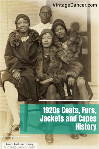 1920s Coats, Furs, Jackets and Capes History