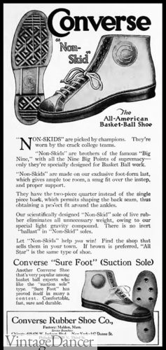 1920s Converse sport sneakers