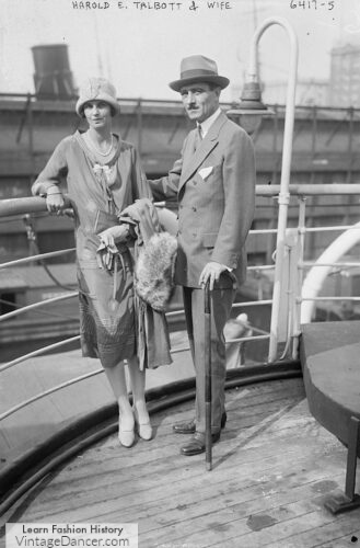 1920s cruise clothing men women clothes outfits travel passenger ship steamer ship 