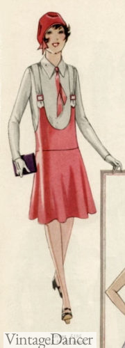 1927 suspender skirt