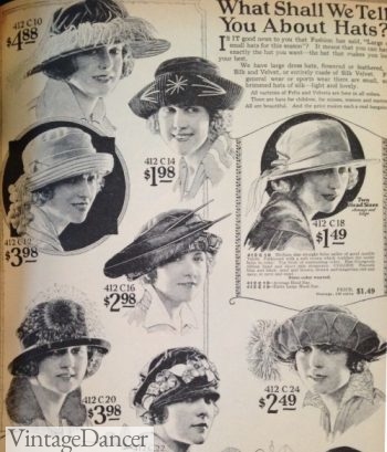 Early '20s garden hats