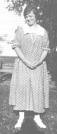 1920s house dresses dots
