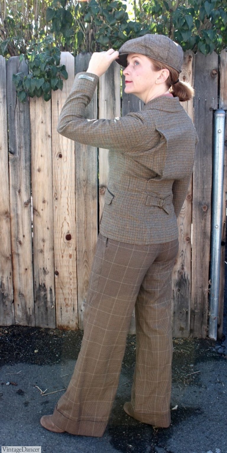 1920s Casual Outfits with Pants for Women